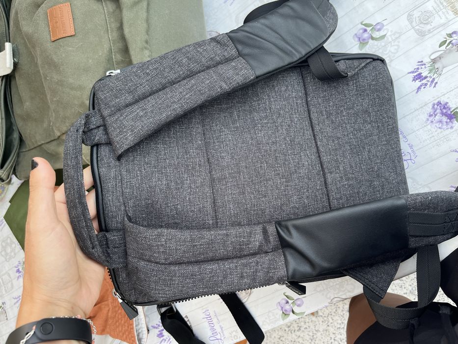 Mochila Rivacase Mélange 8861 15,6" - Preto