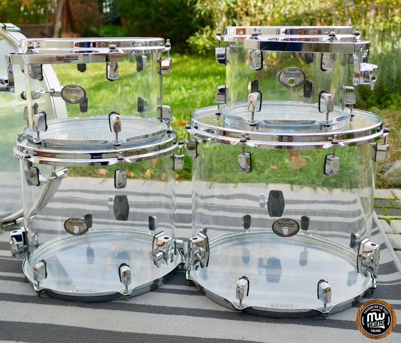 ‼️ Perkusja Tama Silverstar Mirage Akryl 22", 10" 12", 14", 16" ‼️