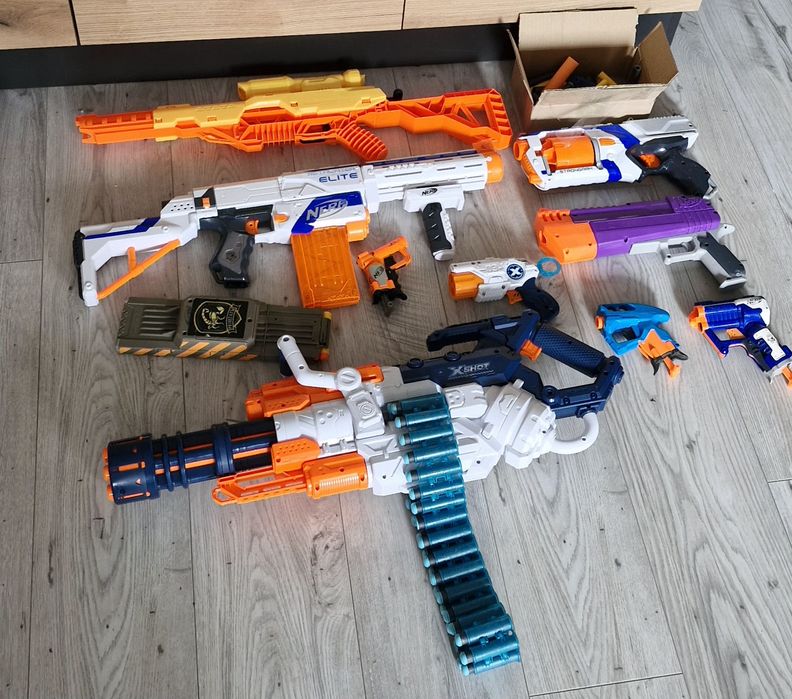 Nerf zestaw pistoletów