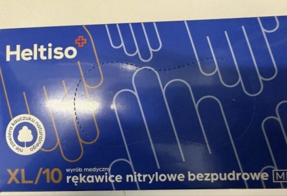 Sprzedam rekawiczki nitrylowe XL 100 szt