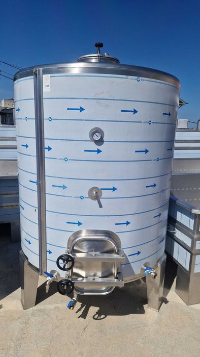 Cuba Inox 2500 Litros Com 2 Portas NOVO