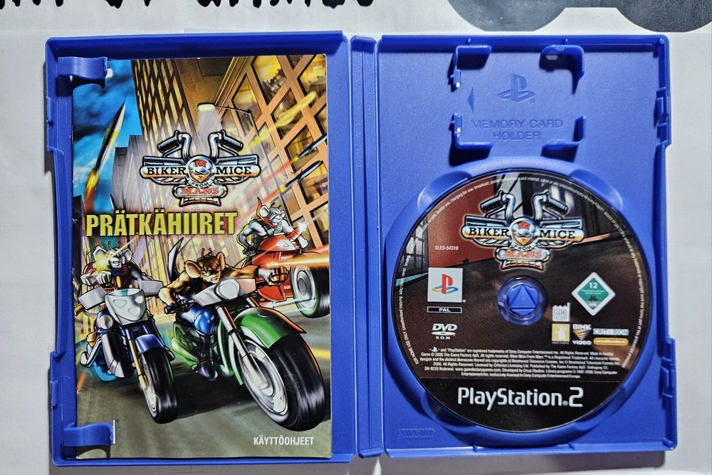 Biker Mice from Mars Ps2 Playstation 2 Moto Myszy z Marsa Motomyszy