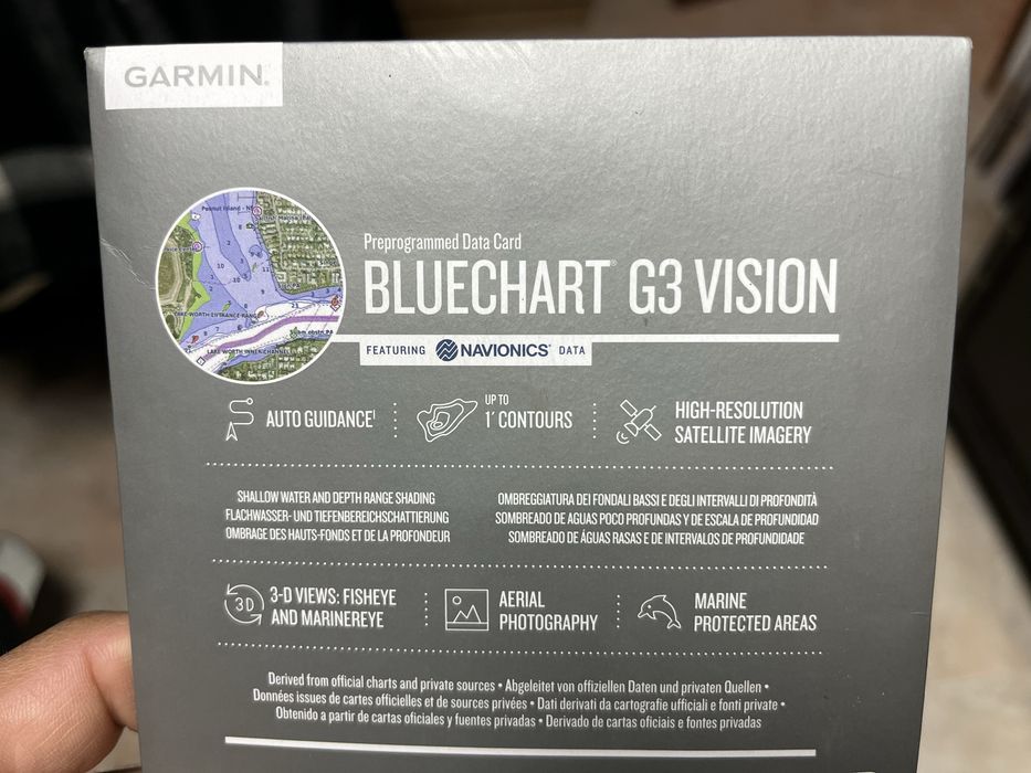 Carta garmin bluechart g3