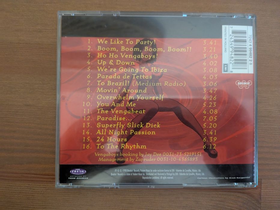 CD " The Party Album! " Vengaboys 1999 (Como Novo)