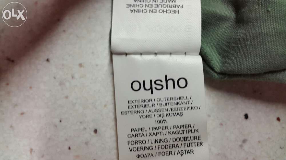 Mala Oysho verde para o Verão - Nova