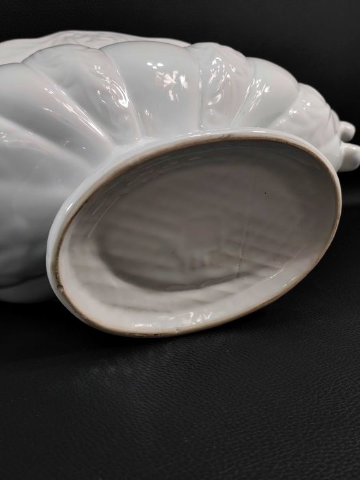 Porcelanowa Biała Żardiniera