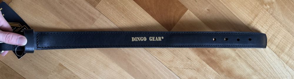 Кожаний ошийник для собаки з натуральної шкіри