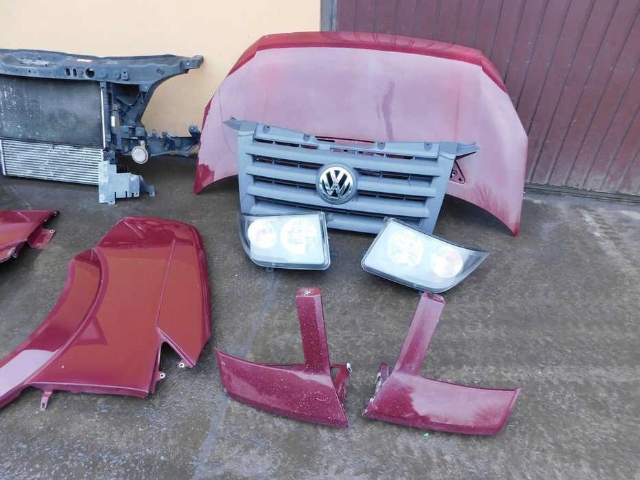 VW Crafter przód kompletny maska chłodnice zderzak lampy błotniki OEM