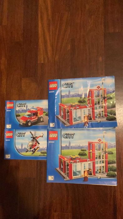 Lego City Bombeiros (60004;4209;60002)
