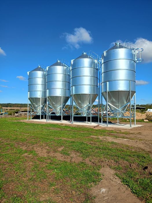 Silos 40 ton 30 t 25 t zbiornik zbożowy nowy Marco-Polo