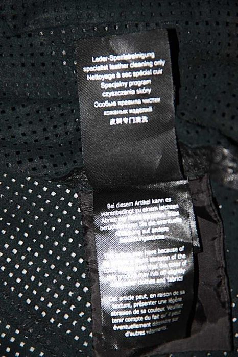 Riani Perforated Leather Short Zip Jacket Kurtka Skórzana Damska