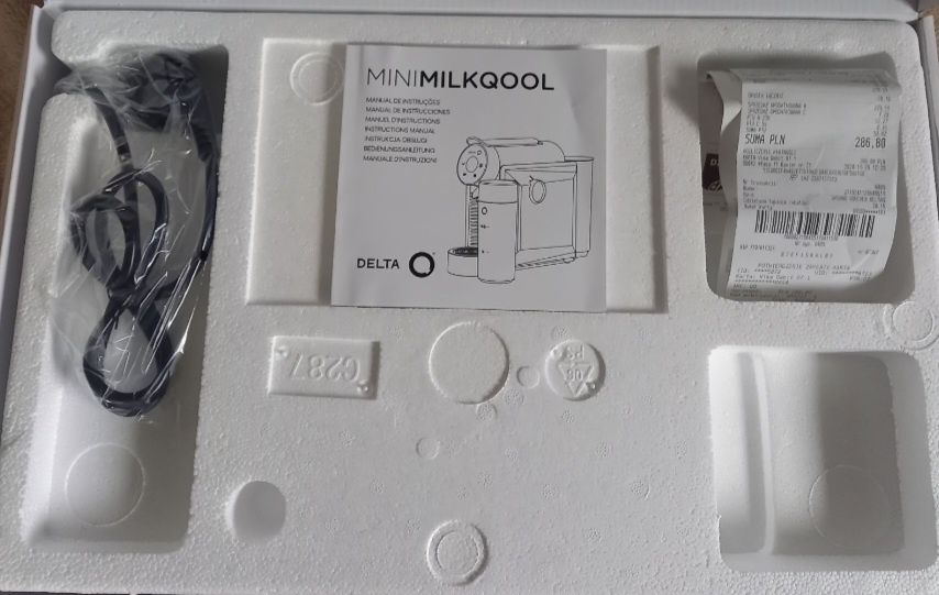 Ekspres do kawy delta Q mini milk qool