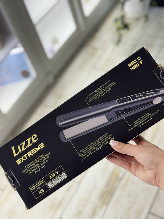 Профессиональный утюжок для волос LIZZE EXTREME С ТИТАНОВЫМИ ПЛАСТИНАМИ 250 ºC