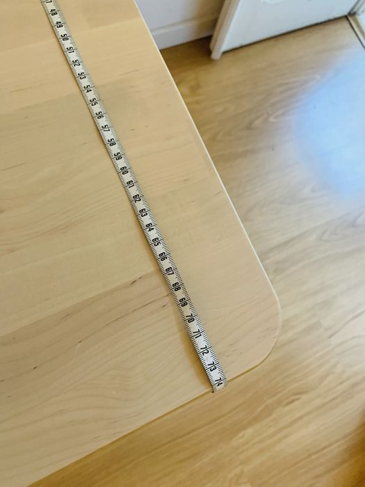 Mesa madeira bétula IKEA