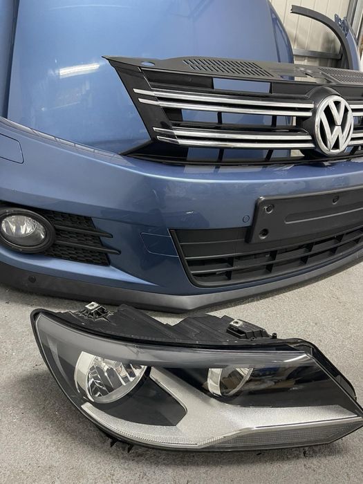 Передок морда Tiguan 1 Капот бампер крило Тігуан 1 Розборка Тігуан