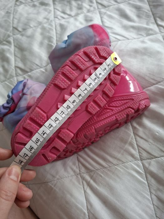 Kalosze zimowe dziewczęce