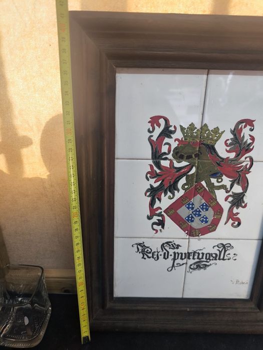 Quadro Azulejo Rei de Portugal