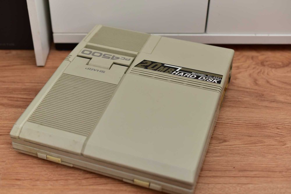 Unikat Retro! Laptop Sharp PC-4521 (1987)  Dysk 20MB  MS-DOS  Klasyk