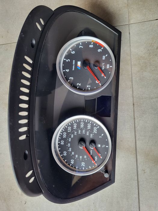 Licznik Zegar bmw m5 e60 m6 e63 e64 v10 507km Anglik  smg