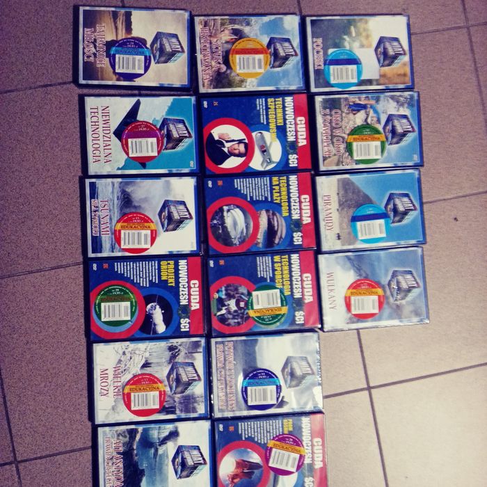 Cuda nowoczesności. Encyklopedie. Plyty edukacyjne