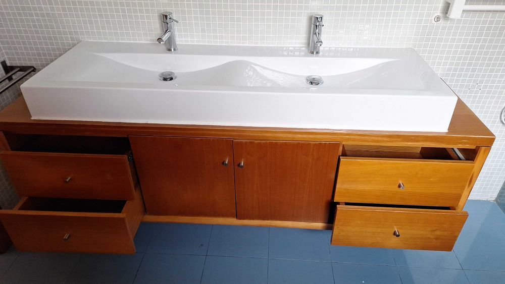 Móvel casa de banho (wc) e lavatório duplo