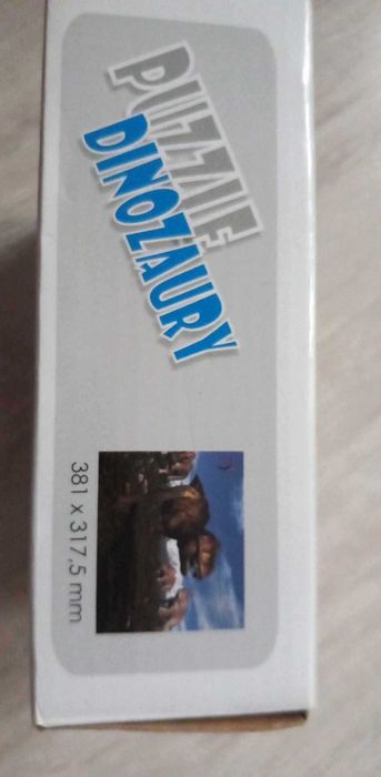 Puzzle dinozaury wiek 4+