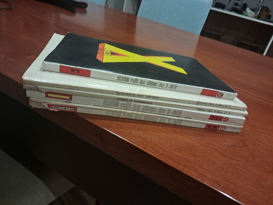 Lote de X-men em frances.