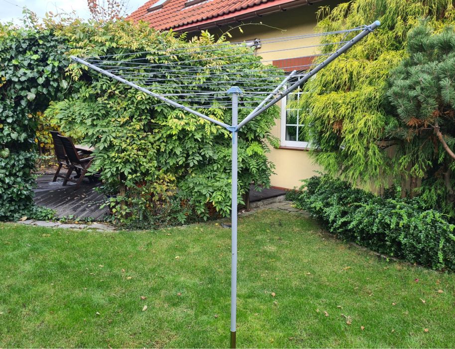 Suszarka Pionowa Ogrodowa na Pranie Obrotowa 40m Duża VILEDA GRATIS