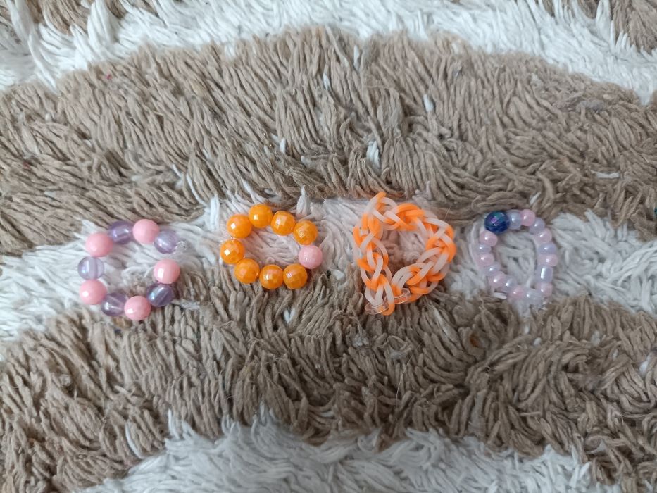 Pierścinki własnej roboty