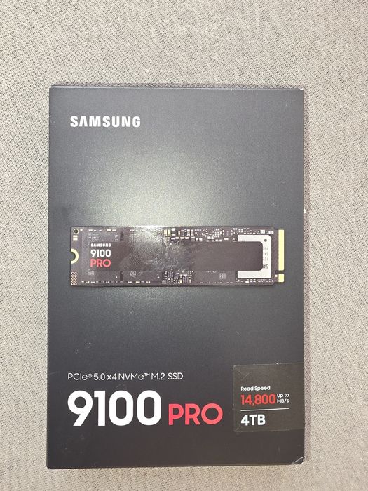 Samsung 4TB M.2 PCIe Gen5 NVMe 9100 PRO NOWY