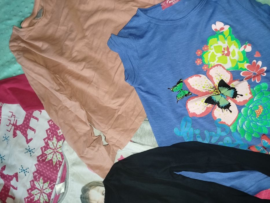 Paka ubrań dla dziewczynki 122 dziewczynka