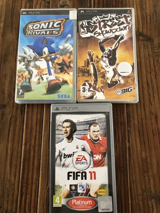 Pack 3 jogos PSP