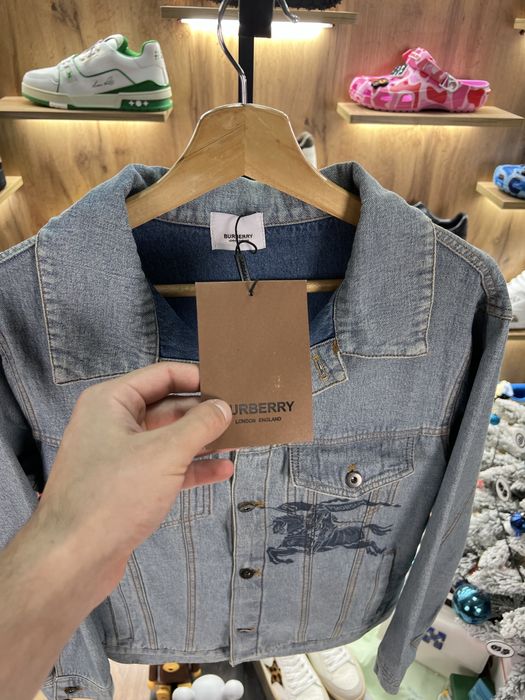 Джинсова Куртка Burberry EKD Blue Denim Jacket