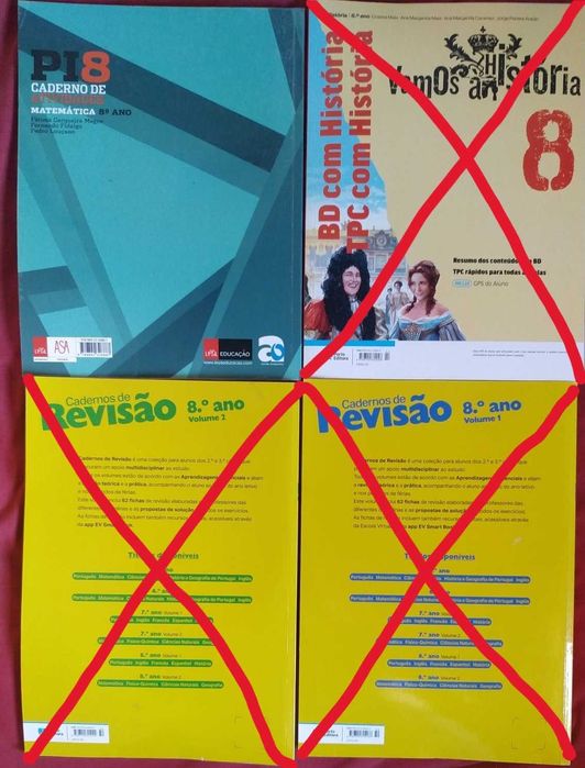 Livros Escolares 8 ano