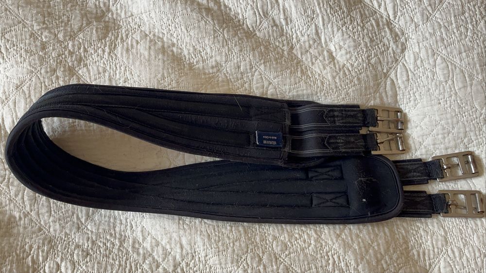 Popręg anatomiczny SHIRES 100 cm – neoprenowy, stan bdb