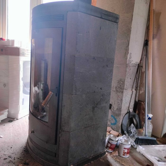 Kominek piec wolnostojący koza