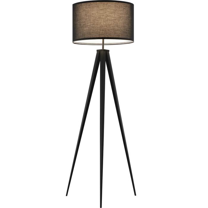 Lampa podłogowa Lunaris czarny OUTLET