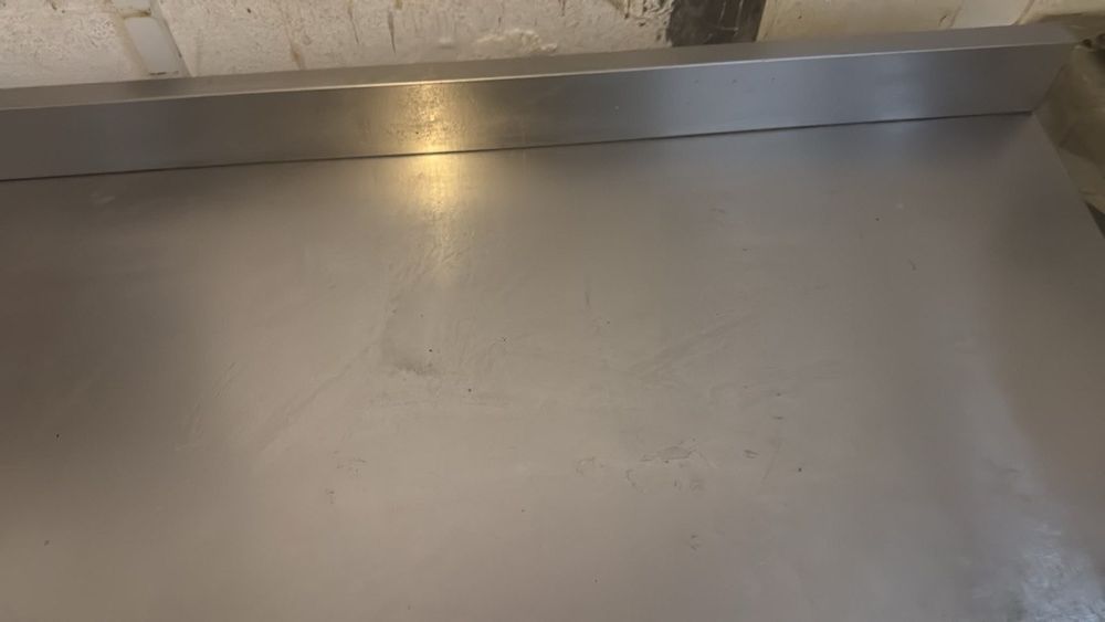 Lote de 3 Bancadas / Mesas em Inox (Venda conjunta ou separada)