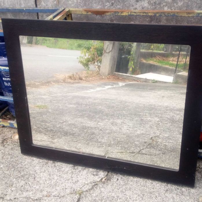 Espelho, 100cm / 80cm, usado