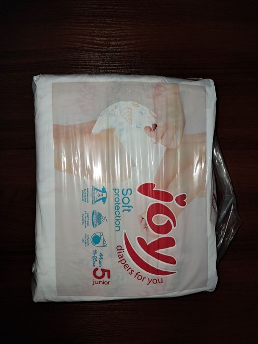 Підгузки JOY Soft protection 5 (11-25 кг) 44 шт Чехія