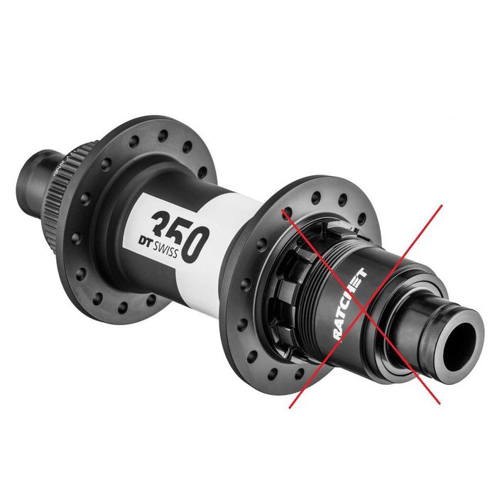 NOWA piasta 12x148mm DT SWISS 350 32h CL Ratchet tylna rowerowa BEZ BEBENKA Faktura VAT 23%