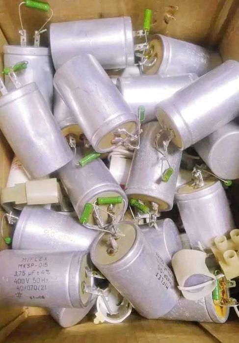 Пусковые конденсаторы Miflex MKSP-015, 3,75 мкф, 400 В, 50 Гц для ламп