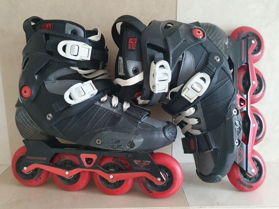 Powerslide Hardcore Evo 38 rolki slalomowe carbon