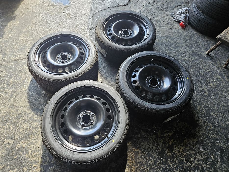 Koła zimowe 5x105 225/45/17 Bridgestone opel astra
