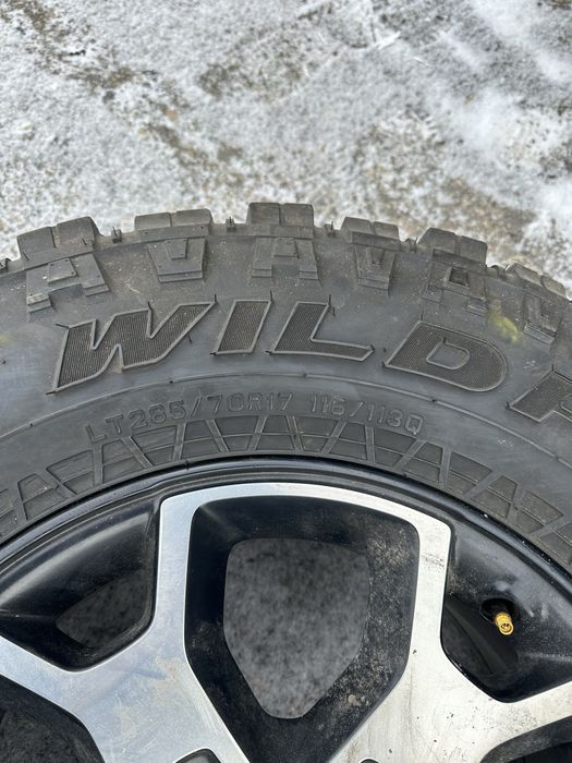 Диски с резиной на Jeep Wrangler Rubicon