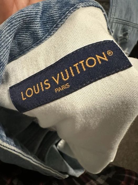 Calças Jeans Louis Vuitton Denim LV skate com fatura
