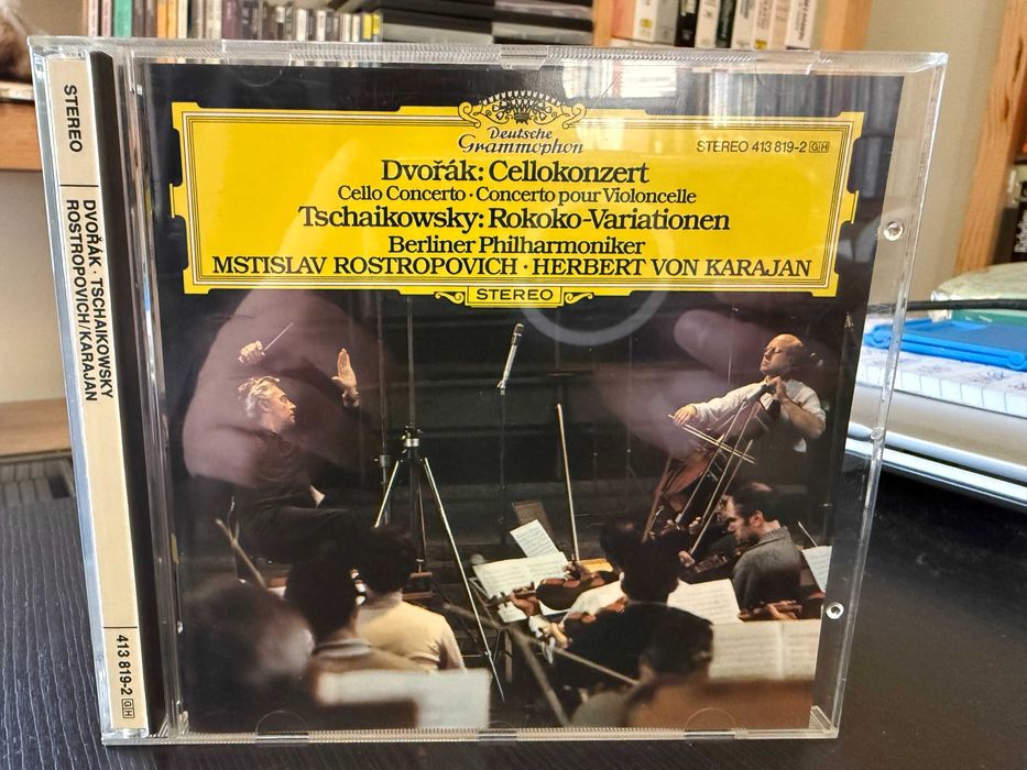Dvořák, Tschaikowsky – Cellokonzert, Rokoko-Variationen – Rostropovich