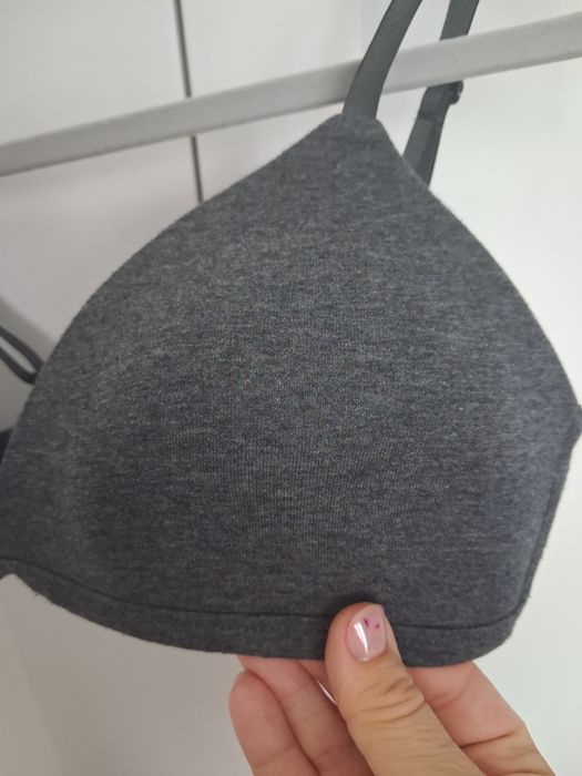 H&M stanik damski miekki roz 40 L miska b