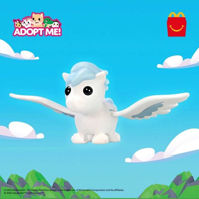 McDonalds Happy Meal Toy Adopt Me Flying Animal