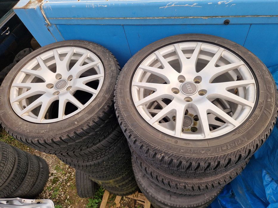 Oryginalne AF koła M+S 245/45R17 5x112 Audi TT A3 A4 A6 Vw Seat Skoda